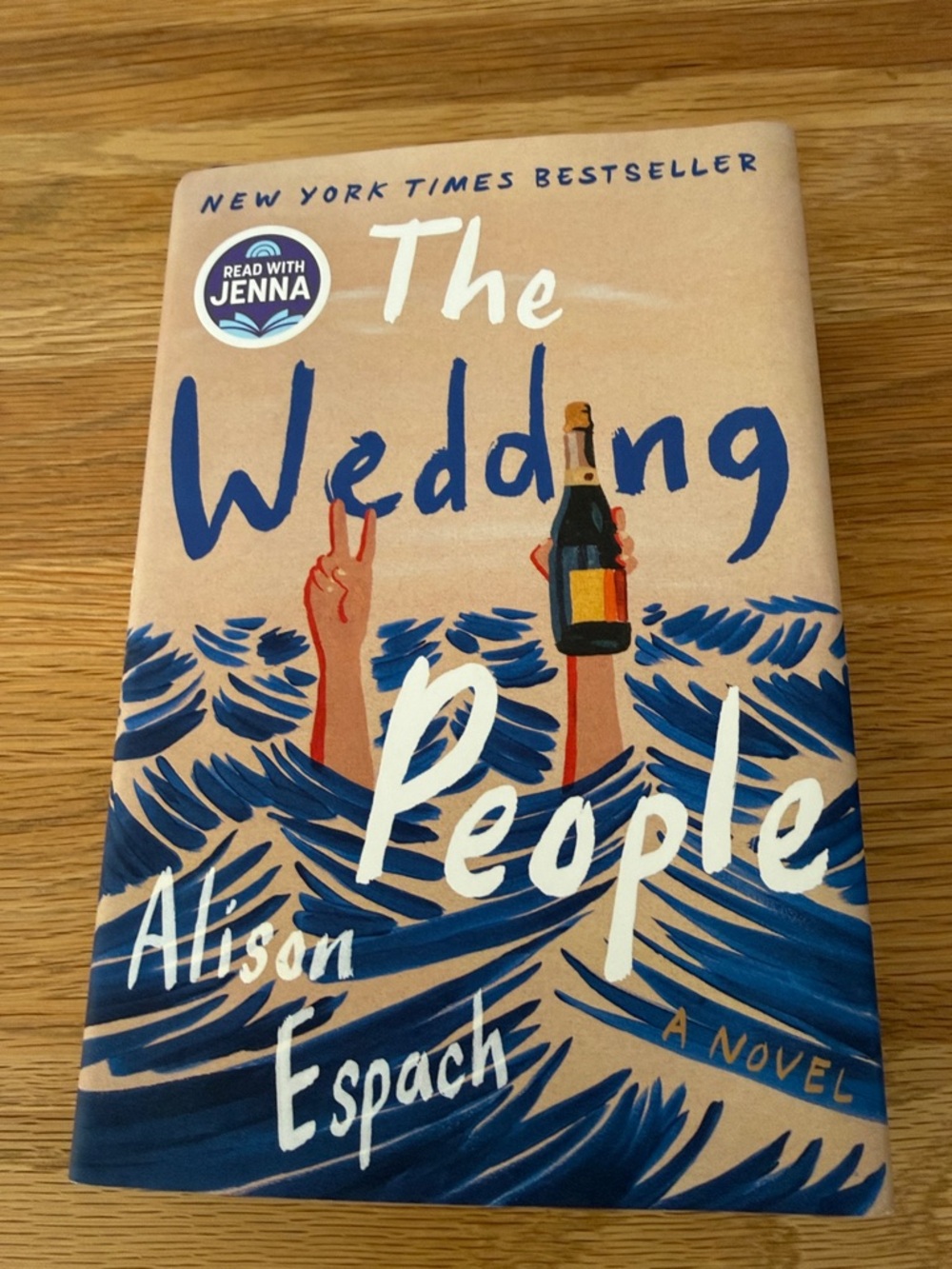 The Wedding People by Alison Espach – Blue & Tan Hardcover Novel
